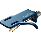 Ortofon Sh-4 Blue Dj Headshell For Om Series Cartridges W  Om Scratch White