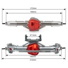 Alloy Cnc 1 10 Front Rear Portal Axle Set For 1 10 Axial Scx10 Rc Rock Crawler