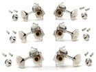 Grover Sta-tite 97 Series Vertical Tuning Machines Set - Nickel