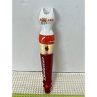 Budweiser Hooters Beer Tap Handle Girl Figural Red White Orange New Defect