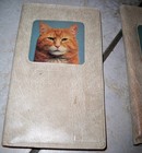  2  Vintage  New Morris The Cat 9 Lives Note Pocket Shopper Pad Checkbook Cover