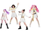 Kids Girls K-pop Demon Hunters Costume Rumi Mira Zoey Cosplay Fancy Dress Outfit