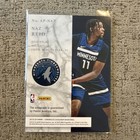 2019-20 Panini Chronicles Naz Reid Timberwolves Apprentice Auto Red