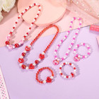 Kids Classic Jewelry  6 Sets Of Beaded Necklaces And Bracelets For Girls  Favors