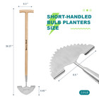 Berry bird Lawn Edger Manual Lawn Edger Half-moon Edger Garden Lawn Edging Tool