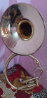 Sousaphone Tuba Horn 22 Inches Bell W free Hard Case   Mouthpiece Brass Polish