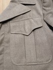 Us Army Wwii 1945 Jacket Ike Wool Od Officer Sz 36r Regular Military Vintage