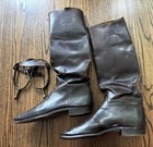 Usmc Yangtze River Patrol China Marine Officer Riding Boots   Spurs Ww2 Shanghai