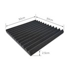 12-96 Pcs 12x12x1  Acoustic Foam Panel Tiles Wall Record Studio Sound Proof
