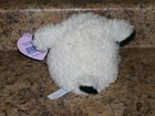 Vintage   lizzy  Puffkins Lamb Black White Plush Stuffed Sheep Swibco Nwt