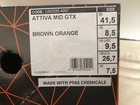 New Crispi Attiva Mid Gtx Brown Orange  Men   s Boots Size 8 5 Lw2320 4207