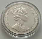 1993 Gibraltar  int l Friendship China   Panda Cuni Coin Brilliant Uncirculated