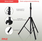 Universal Speaker Stand Mount Holder Heavy Duty Tripod W  Adjustable Height From