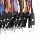 40pcs Dupont 10cm Male To Male Jumper Wire Ribbon Cable For Breadboard Arduino