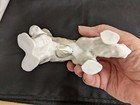 Vtg  Ceramic Dog Figurine  Made In German Democratic Republik  Gdr 
