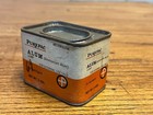 Vintage Purepac Ammonium Alum Lump Tin Pharmacy Medical Container Drug Store