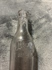 Straight Sided Pepsi cola Soda Bottle Durham  Nc North Carolina  damaged      