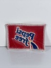 Pepsi Free Iron On Patch Vintage Advertising Patch Vtg Retro Red White Blue
