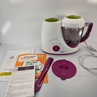 Beaba Babycook 4-in-1 Steam Cooker Blender White Plum B2212 Baby Food Maker