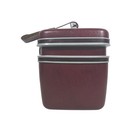 Vtg Samsonite Silhouette Ii Burgundy Train Case Vanity Luggage Bag No Key Makeup