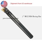 1  Shank X12  Long Indexable Boring Bar S16-mclnr4   10  Cnmg432 Carbide Inserts