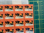 U  S  Christmas Seals 1933 - Full Sheet - Comb  Shipping 