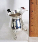 Silverplate Creamer  sauce Footed Server 522 Crescent Silverware Mfg  Usa 3 1 2 