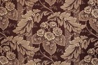 Fabric Purple Floral French Antique Cotton Roller Printed Material 1820 Textile