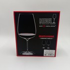 New Riedel Cabernet Merlot Wine Glass 2 Piece Set Grape Varietal Specific