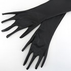 Skims Women M 2023 Faux Leather Gloves Onyx Black New Flaw Htf