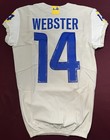 Nsimba Webster Los Angeles Rams Nfl Team Issued Bone Alt Game Jersey  ewu 