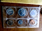 A Beautiful Five Coin 1960sd Silver Proof Set In Original U s  Mint Envelope O1
