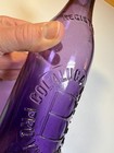 Antique Purple Amethyst Blob Top Bottle Colaluga Bros Providence Rhode Island