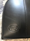 Reunion Blues Black Leather Cornet Trumpet Case Gig Bag With Strap