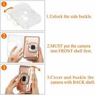 Clear Case For Fujifilm Instax Mini Liplay Hybrid Instant Film Camera Hard Cover