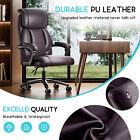 Swivel Executive Office Chair With Adjustable Backrest For Heavy People 400 Lbs