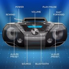 Philips Portable Cd Player Boombox  Bluetooth With Cassette Radio  Usb  Mp3
