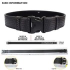 Basketweave Police Duty Belt Web Duty Belt With Loop Liner