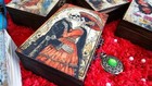 Rk Collections Day Of The Dead Jewelry Trinket Keepsake Box  Home Decor  Gift   