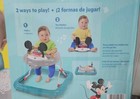 Disney Baby Mickey Mouse Bestie 2-in-1 Baby Activity Walker