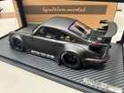 Ignition Model 1 18 Porsche Rwb 964 Matte Black Resin Model Car -- Ig2463