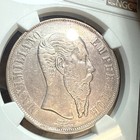 1866 Mo Mexico Maximiliano Peso Ngc Xf Ddetails