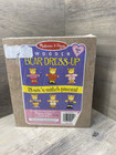 Melissa   Doug Wooden Bear Dress Up Puzzle Toy Mix  n Match 18 Pcs New Sealed