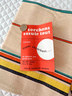 2 Vintage New Old Stock  French Heavy Linen Tea Towel Torchon 