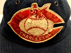 Rare 1949-51 Charleston Senators Cincinatti Reds Game Used Player Baseball Cap