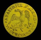 1834 William H  Seward Gubernatorial Campaign Medal Hard Times Token