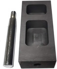 Otoolworld Gold Silver Graphite Ingot Mold Mould Crucible For Melting Casting Re