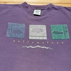 Vintage 90s Yellowstone National Park Animals Graphic Souvenir T-shirt Usa - Xl