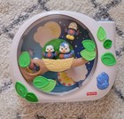 2004 Fisher Price Flutterbye Dreams Lullaby Birdies Soother Crib Toy - Works  