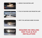 2pcs Led 3d Door Welcome Courtesy Ghost Shadow Lights For Range Rover 2003-2023